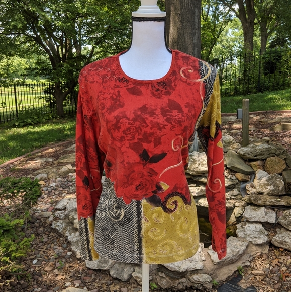 Chico's Design size 2 blouse - Picture 3 of 4